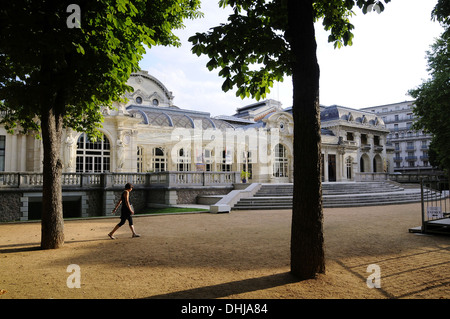 Opera and congress hall, Vichy, Bourbonnais, Auvergne, France, Europe Stock Photo