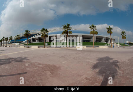 Doha, Qatar. 09th Jan, 2013. The Aspire Zone Sports City is pictured in Doha, Qatar Credit:  Action Plus Sports/Alamy Live News Stock Photo