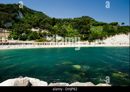 Sirolo beach, Sirolo, Marches, Marken, Italy Stock Photo