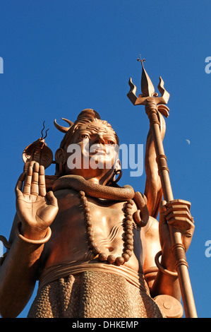 Kailashnath Mahadev Shiva Statue, Banepa, Sanga, Kathmandu Valley, Nepal, Asia Stock Photo