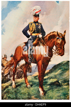 Field Marshal John Denton Pinkstone French, 1st Earl of Ypres, KP, GCB, OM, GCVO, KCMG, ADC, PC Stock Photo