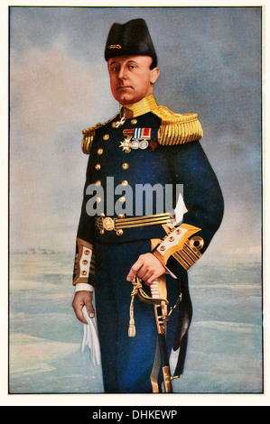 Sir John Rushworth Jellicoe 1st Earl Jellicoe , GCB, OM, GCVO SGM Stock Photo