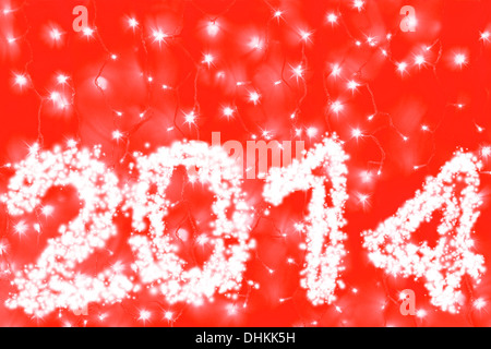 happy new year 2014 Stock Photo