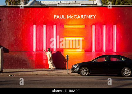 street art, Melrose Ave., West Hollywood, Los Angeles, California, United States of America Stock Photo