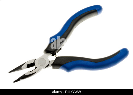 Flat-nose pliers Stock Photo