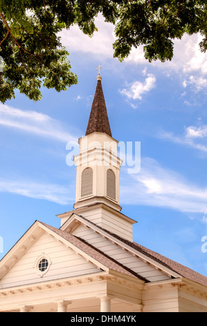 Old White Country Church Building in Arkansas Stock Photo - Alamy