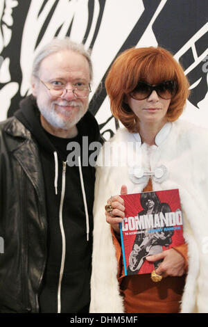 Linda Ramone wife of the late punk rock legend, Johnny Ramone,  promotes his autobiography 'Commando' at Bookmarc in  West Hollywood, California - 27.04.12 Stock Photo