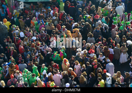 Carnival, which is known as 'Fastelovend' in the local Kölsch dialect, is very important in Cologne. 11:11 a.m. on 11th November Stock Photo