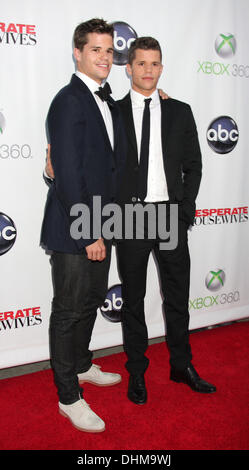 Max Carver, Charlie Carver 'Desperate Housewives' finale party held at the W Hotel Los Angeles, California - 29.04.12 Stock Photo