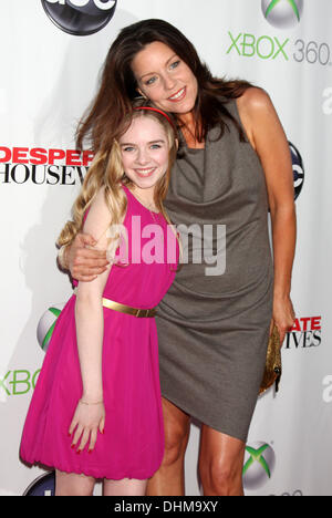 Darcy Rose Byrnes, Andrea Parker 'Desperate Housewives' finale party held at the W Hotel Los Angeles, California - 29.04.12 Stock Photo