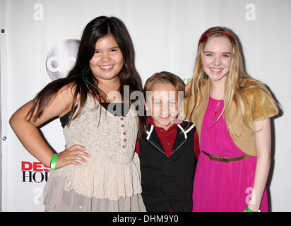 Madison De La Garza, Mason Vale Cotton, Darcy Rose Byrnes 'Desperate Housewives' finale party held at the W Hotel Los Angeles, California - 29.04.12 Stock Photo