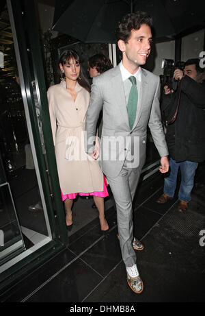 Photo : Mika et Christian Louboutin arrivent à la soirée Vogue