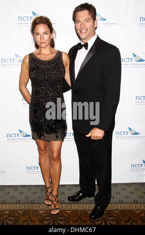 Jill Goodacre and Harry Connick, Jr. NCTF's Annual 'Chairman's Awards Gala' held at the Pierre Hotel – Arrivals New York City, USA – 30.04.12 Stock Photo