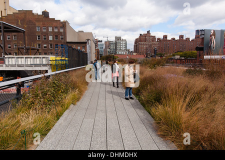 The High Line, New York City, United States of America. Stock Photo