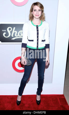 Emma Roberts      The Shops At Target Launch Party at the IAC building New York City, USA - 01.05.12 Stock Photo