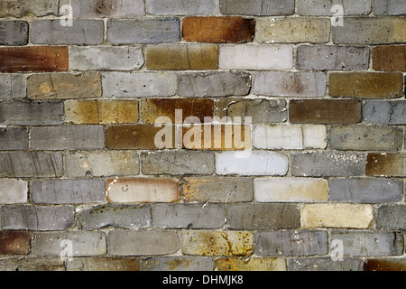 glazed brick wall Stock Photo