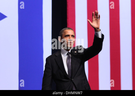 US President Barack Obama during a visit in Israel March 21st 2013 Stock Photo