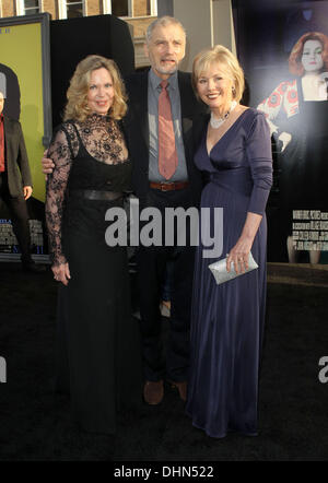 Kathryn Leigh Scott, David Selby and Lara Parker 'Dark Shadows' premiere at Grauman's Chinese Theatre - Arrivals  Los Angeles, California - 07.05.12 Stock Photo