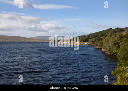 Loch Naver, Scotland. Picturesque view of Loch Naver. Stock Photo