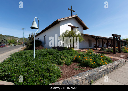 Mission San Francisco Solano, Sonoma, California, U.S.A. Stock Photo