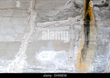 old concrete wall Stock Photo