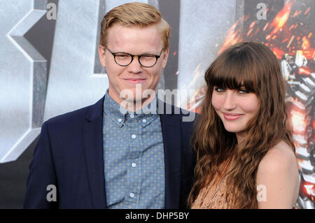 Jesse Plemons 'Battleship' premiere at the NOKIA Theatre - arrivals  at L.A. LIVE Los Angeles, California - 05.10.12 Stock Photo