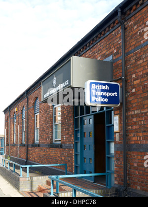 British Transport Police office in Crewe Cheshire UK Stock Photo