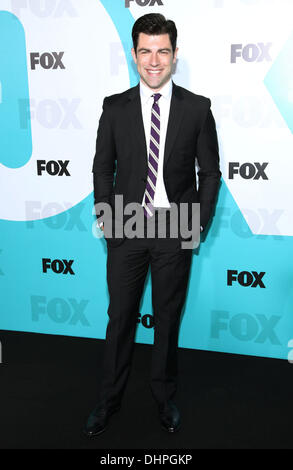 Max Greenfield                                                                                                                                                                                                                                   2012 Fox  Upfront Presentation held at the Wollman Rink - Arrivals New York City, USA, 14.05.12 Stock Photo