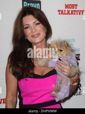 Lisa Vanderpump, Giggy Bravo's Andy Cohen's Book Release Party For 'Most Talkative: Stories From The Front Lines Of Pop Held at SUR Lounge Los Angeles, California - 14.05.12 Stock Photo