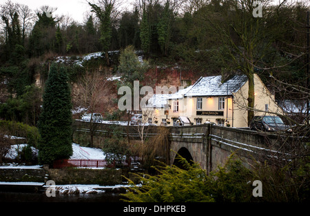 Mother Shipton Inn public house, Knaresborough, Yorkshire, UK. Stock Photo