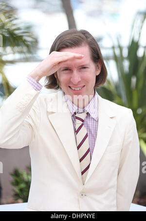 Wes Anderson 'Moonrise Kingdom' photocall - during the 65th Cannes Film Festival Cannes, France - 16.05.12 Stock Photo