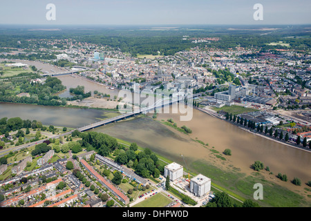 Arnhem Gelderland river Nederrijn The Netherlands Netherlands Stock