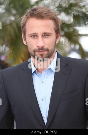 Matthias Schoenaerts De Rouille Et D'os (Rust and Bone) photocall during the 65th annual Cannes Film Festival Cannes, France - 17.05.12 Stock Photo