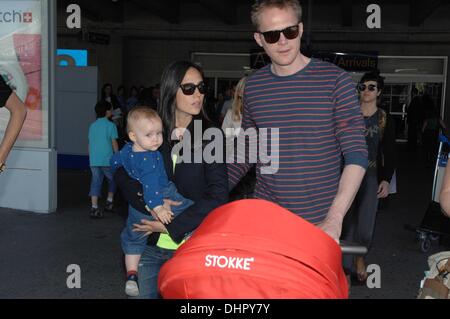 Jennifer Connolly, husband Paul Bettany and daughter Agnes Bettany ...