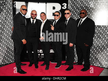 Mr. 305 Band The Miami premiere of 'Men in Black III' at Regal South Beach Miami, Florida - 17.05.12 Stock Photo