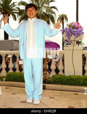 Jackie Chan 'Chinese Zodiac' photocall during the 65th Cannes Film Festival  Featuring: Jackie Chan Where: Cannes, France When: 18 May 2012 Stock Photo