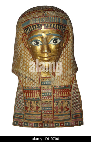 Ancient Egyptian Death Mask Stock Photo