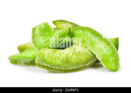 pomelo dry isolated on white Stock Photo