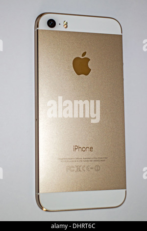 Apple iPhone 5s Gold 6 Stock Photo