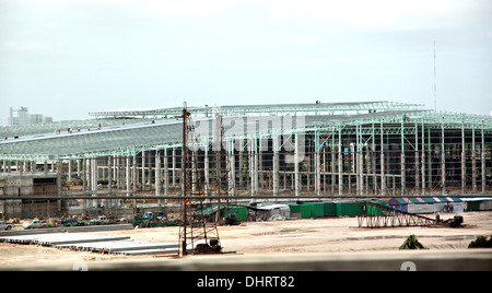 The picture Construction of large industrial plants. Stock Photo