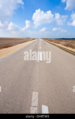 Road  in Israel Stock Photo