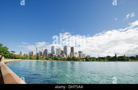 skyline of Sydney with city central business district Stock Photo