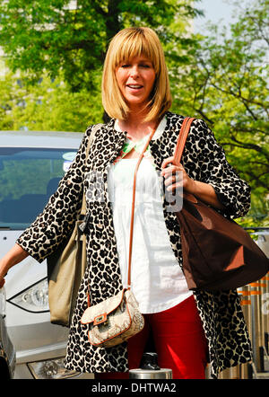 Kate Garraway at the ITV studios London, England - 24.05.12 Stock Photo