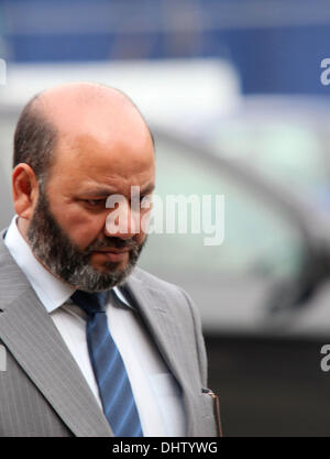 Iftikhar Ahmed at Chester Crown Court. Iftikhar Ahmed and his wife Farzana are accused of murdering thier daughter Shafilea in 2003 Cheshire, England - 24.05.12 Stock Photo