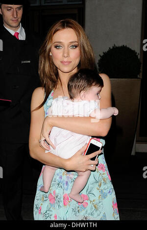 foden healy aoife una daughter alamy carrying belle leaves her