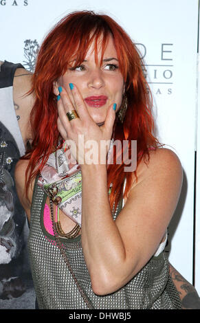 Juliette Lewis Travie McCoy of Gym Class Heroes at Hyde Bellagio Resort Las Vegas, Nevada -27.05.12 Stock Photo