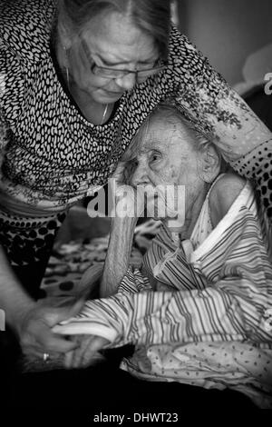 FAMILY CAREGIVER Stock Photo