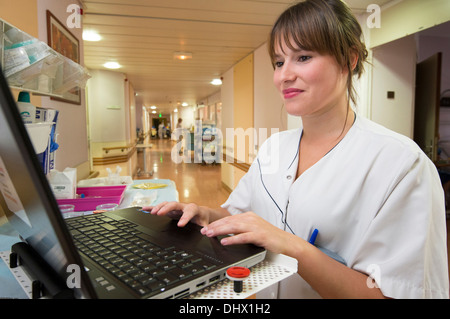 GERIATRIC HOSPITAL UNIT Stock Photo