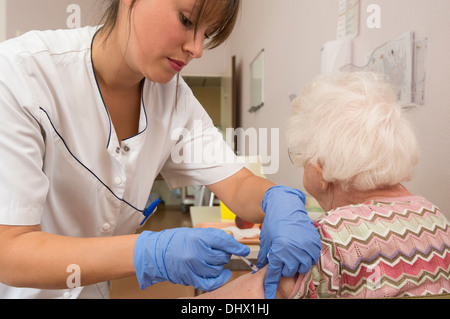 GERIATRIC HOSPITAL UNIT Stock Photo