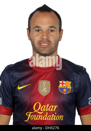 A. INIESTA 8番 FCB 2013-14 2nd カタルーニャ Panini WCCF 2013-14